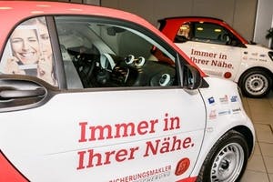 Wiener Versicherungsmakler setzen Smart-Werbeaktion fort