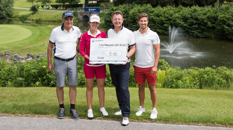 Charity-Golfturnier der NÜRNBERGER und GARANTA brachte 12.000 Euro
