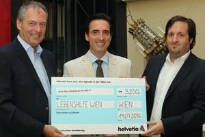 Helvetia Österreich: 310.000 Schritte und 3.200 Euro für Lebenshilfe Wien