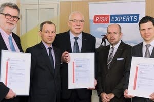 Vorreiter in Europa: TÜV-Zertifikat für Risk Experts