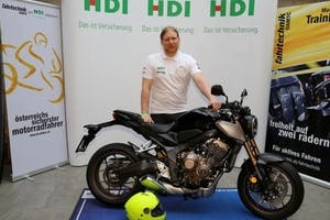 Niederösterreicher ist „sicherster Motorradfahrer“