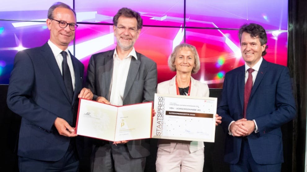 VBV Vorsorgekasse: Auszeichnung beim Staatspreis Unternehmensqualität 2022