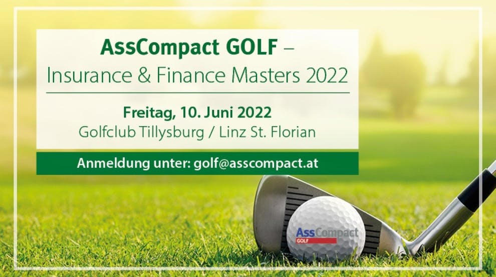 AssCompact lädt zum Golf – Insurance & Finance Masters in den Golfclub Linz St. Florian