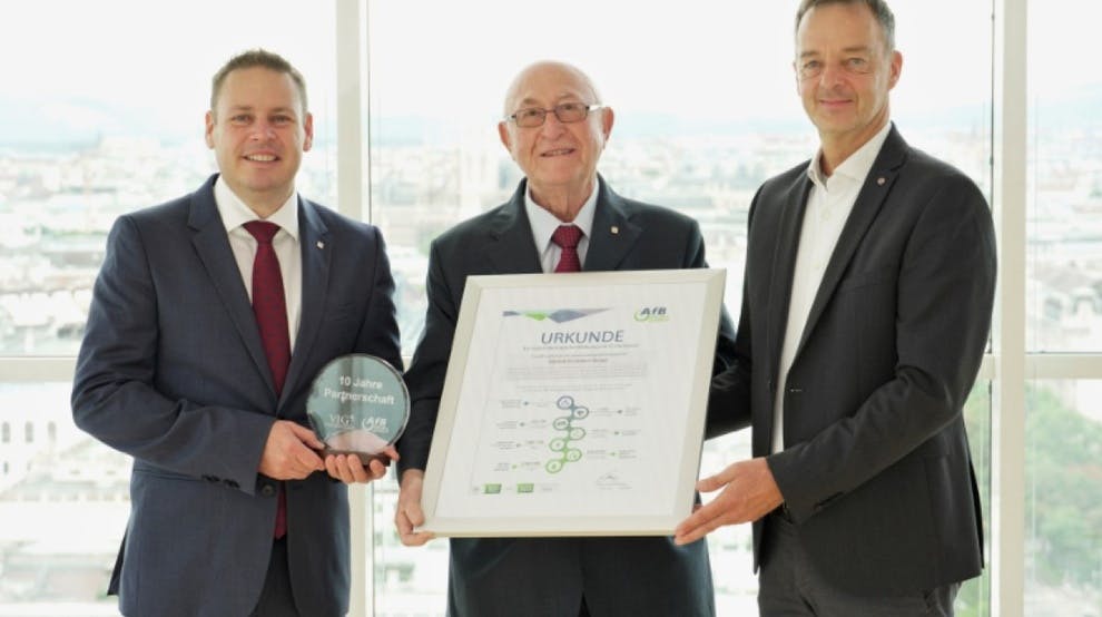 Vienna Insurance Group feiert 10 Jahre Partnerschaft mit AfB