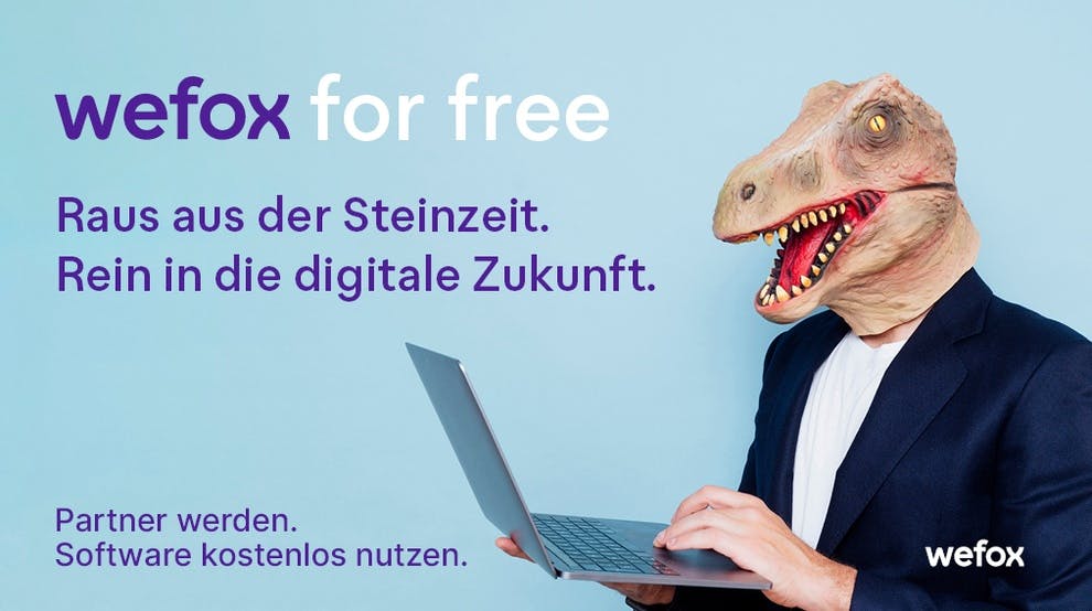 wefox for free. Durchstarten wird belohnt. / Advertorial