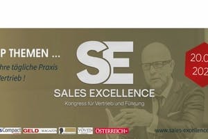 Sales Excellence: Der Kongress für Vertrieb und Führung startet am 20.04.2022