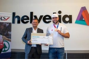 Helvetia prämiert Olympia-Diskus-Bronze von Lukas Weißhaidinger mit 50.000 Euro