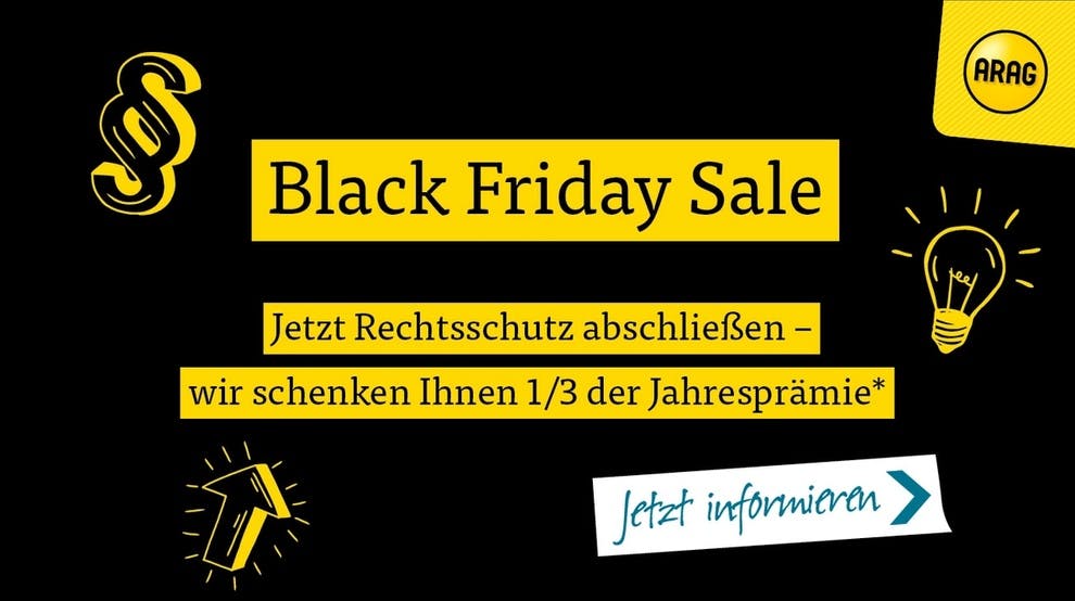 ARAG – Black Friday Sale / Advertorial