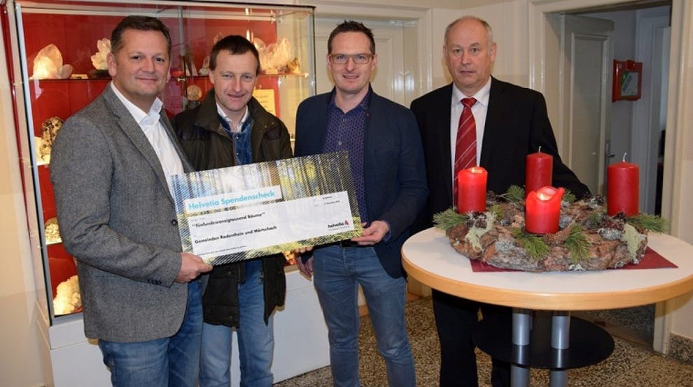 Kärnten: Helvetia spendet 25.000 Jungbäume