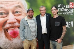 Wiener Städtische wirbt mit Austropop-Duo