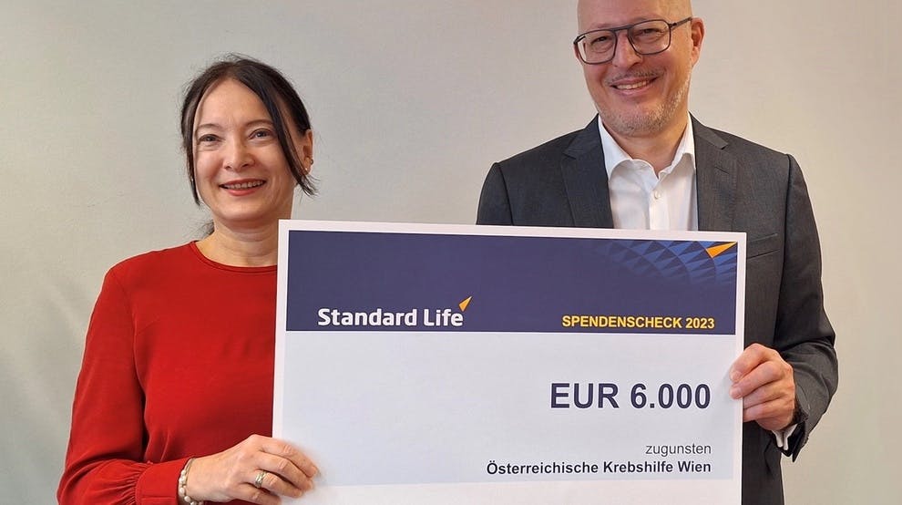 Standard Life unterstützt Österreichische Krebshilfe Wien