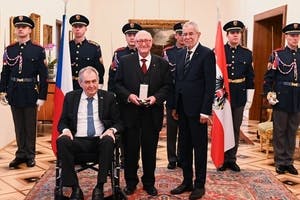 Auszeichnung der Tschechischen Republik für Aufsichtsratsvorsitzenden der VIG