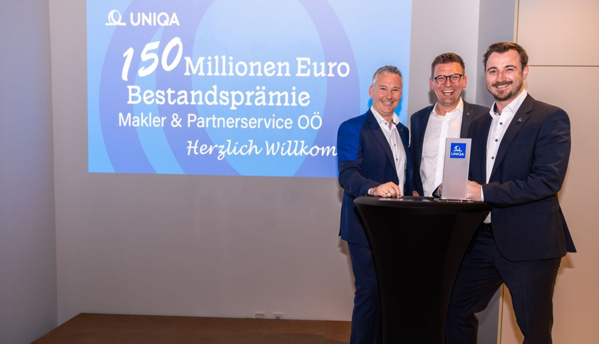 UNIQA-Maklervertrieb-Ober-sterreich-feiert-150-Millionen-Bestand